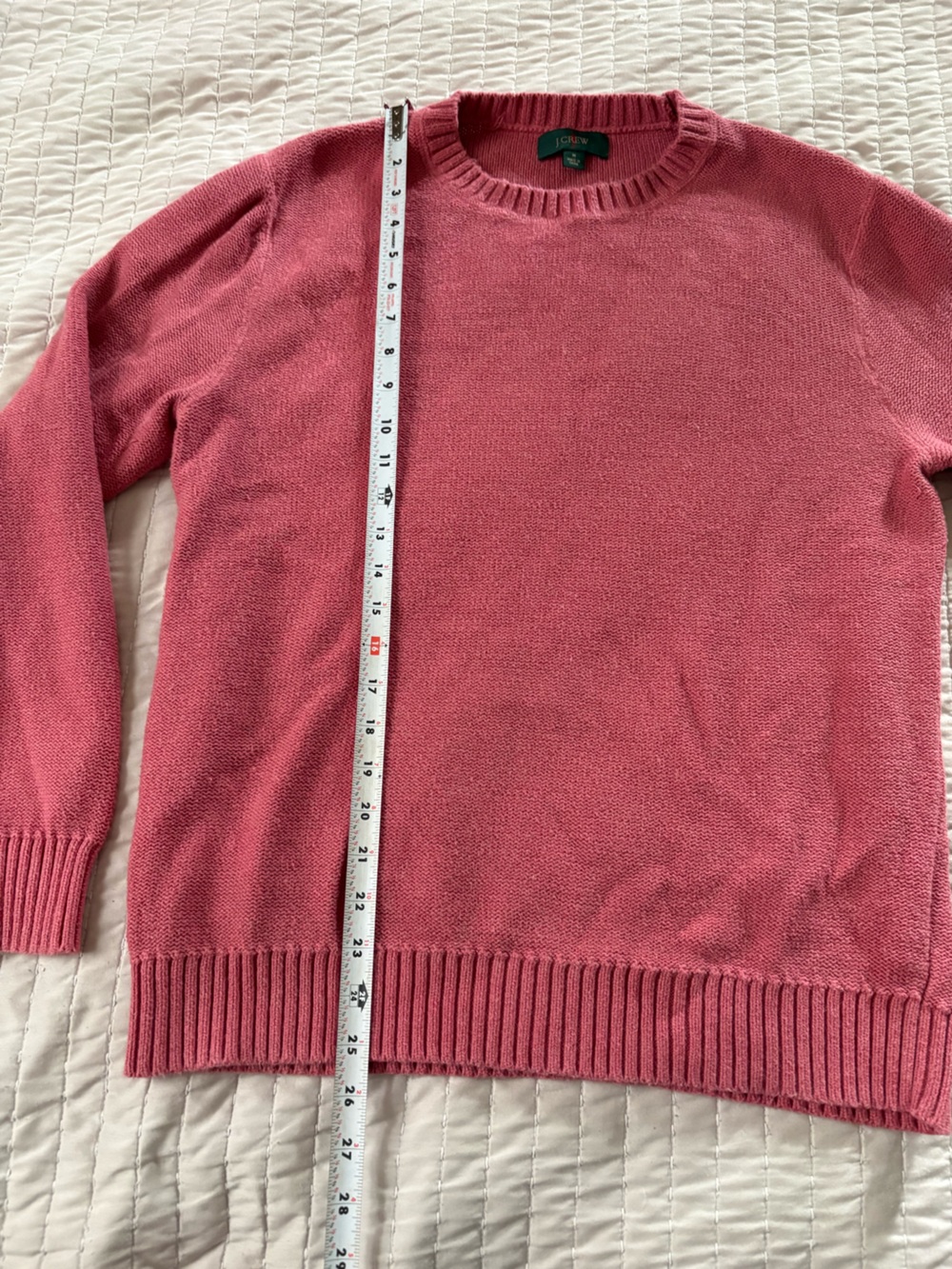 J. Crew Scoopneck Sweater in Rose Pink - Picture 4 of 6